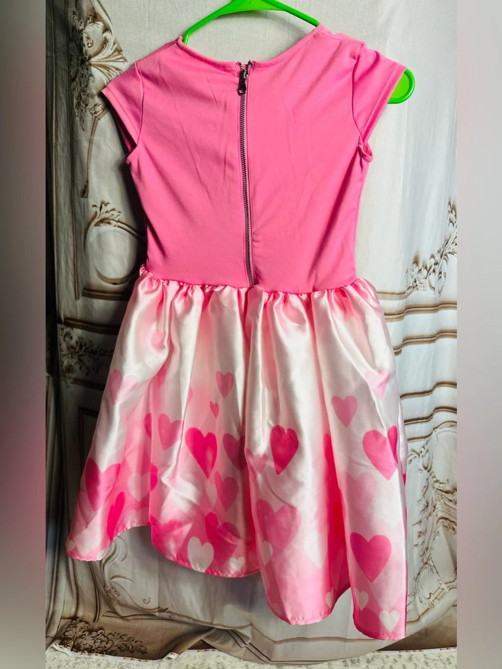H&M Girls Bright Pink Basic Tee